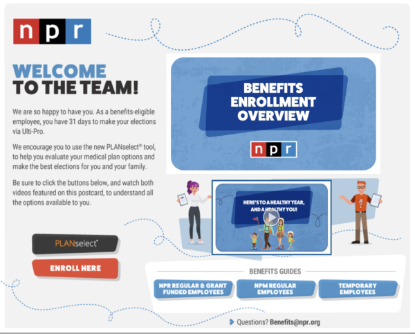 NPR hr communications case study 2020