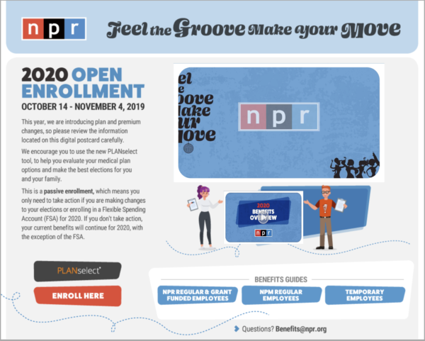 NPR internal communications case study 2020